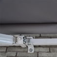 thumbnail image 3 of ALEKO 13 x 10 ft Grey Motorized Retractable Patio Awning, 3 of 15
