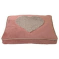 thumbnail image 1 of Precious Tails Plush Velvet Heart Fur Applique Pillow Pet Dog Bed, 1 of 3