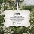 thumbnail image 2 of LifeSong Milestones Scalloped Memorial Ornaments Christmas Decorations for Tree - Mom, I Thought of You, 2 of 7
