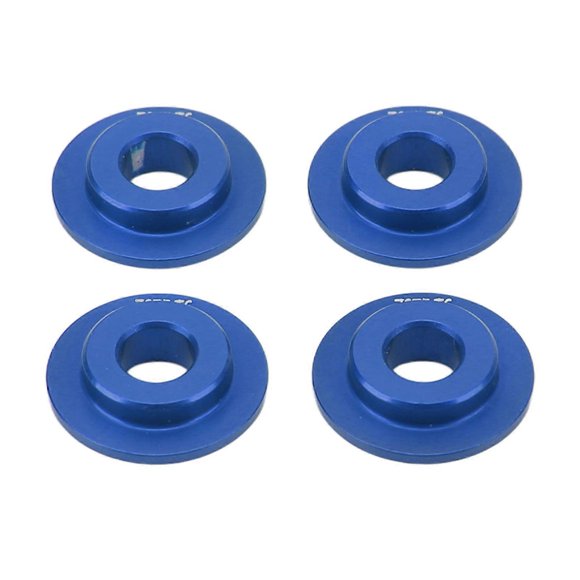 20244 Pcs Wheel Rim Adapter Gasket Aluminum Alloy Sturdy Durable Wheel Adapter for TRAXXAS UDR 1/7 RC Car Blue