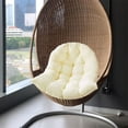 thumbnail image 1 of Cojín para silla colgante Cojín para silla de hamaca libre suave Almohadillas para cuna de huevos para interiores Sin silla giratoria beige shamjiam cojín del asiento, 1 of 7