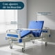 thumbnail image 4 of Cama Hospitalaria Manual Barandal Abatible Mesa Porta Suero Soporta 260kg 4 posiciones, 4 of 9