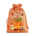 thumbnail image 3 of AZXY Halloween Trick or Treat Bags Drawstring Pumpkin Candy Pouches, Reusable Happy Halloween Gift Treat Sacks for Holiday Costume Party Favors & Halloween Decor Supplies, 3 of 7
