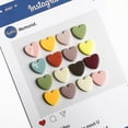 thumbnail image 2 of 10pcs Cute Mini Fridge Magnets Colorful Love Heart Small Refrigerator Stickers Lovely Photos Wall Magnetic Sticker For Home Deco, 2 of 5