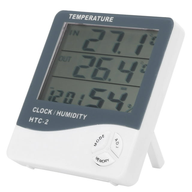 Thermomètre et hygromètre pour intérieur et extérieur, outil de mesure de la température et de l'humidité