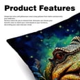 thumbnail image 2 of Crocodile with Unique Patterns Covers - Set of 2 Throw Pillows for Home Decor - Available in 16x16, 18x18, 20x20 Inches for Various Occasions, 2 of 6