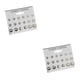 thumbnail image 2 of Guardurnaity Pendientes de niña de 18 piezas, estilo Simple, accesorio de moda exquisito, galvanoplastia, joyería encantadora para mujer, pendientes de Type2 NO2, 2 of 6