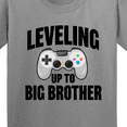 thumbnail image 4 of Inktastic Leveling Up to Big Brother Youth T-Shirt, 4 of 5