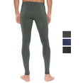 thumbnail image 4 of Stretch Is Comfort Men's Underwear Leggings and Long Sleeve Crew Top Set  | Adult Small- 3x, 4 of 6
