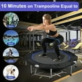 thumbnail image 6 of LIZEVINC 48" Mini Trampoline for Adults Exercise Rebounder Foldable Height Adjustable Max Load 264lbs, 6 of 6