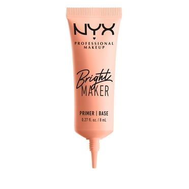 NYX Professional Makeup Bright Maker Primer, Translucent, 0.27 fl oz