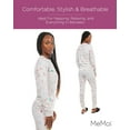 thumbnail image 5 of MeMoi Women's Holiday Getaway Two-Piece PJ Set in a Bag - Womens - Female, L, Oatmeal Heather, 5 of 8