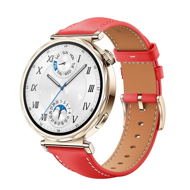 Classic Design Leather Watch Strap Replacement Band 18mm Width Universal Comfort Fit for Multiple Wrist Sizes
