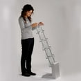 thumbnail image 5 of M&T Displays Floor Standing Foldable Brochure Rack, Magazine Leaflet Flier Holder, Literature Display Stand, Portable, 5 of 7