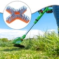 thumbnail image 1 of Cepillo de limpieza para cortacésped, herramienta de limpieza, cepillo fregador para entradas de vehículos, cortacésped eléctrico, accesorios de jardí 4 dientes, 1 of 8