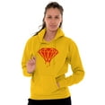 thumbnail image 3 of Diamond Dripping Fashionable Girly Hoodie Sweatshirt Women Men Brisco Brands 2X, 3 of 6