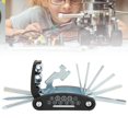 thumbnail image 3 of Dioche Multifunctional Screwdriver Foldable Screwdriver Combination Set For Car Tire Repairing, 3 of 8