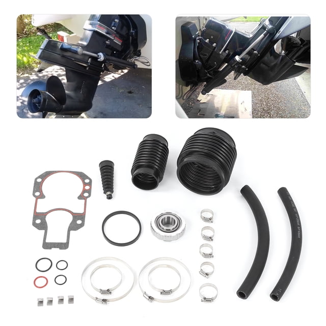 Kit de reparación de Tramsom Transunes de Fuelle Fuera de Borda 30-803097T1 Fit para Mercruiser Alpha One Gen 1 1977-1990