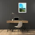 thumbnail image 3 of Ghanooni, Sarah  25x32 White Modern Wood Framed Museum Art Print Titled - Eiffel Tower Skies, 3 of 4
