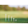 thumbnail image 3 of ProActive Sport TPTS218W120 2-1/8 Pieds' PTS Shortee Blanc Prolength Tee - Lot de 120, 3 of 3