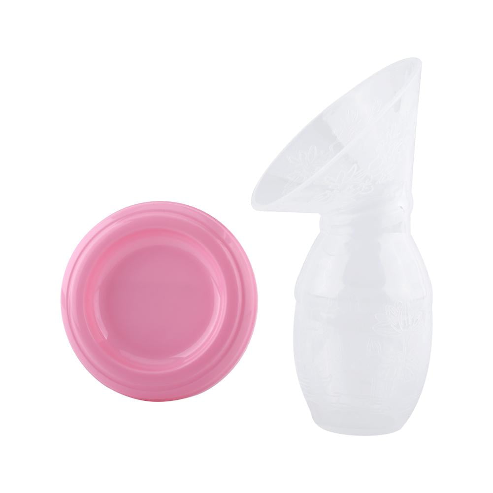 Mgaxyff 3 Colors Fashionable FoodGrade Silicone Manual Breast Pump