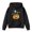AB71 Black, variant on Tisuna Halloween Hoodies For Teen Girls Pumpkin Print Long Sleeve Hooded Tops Kids Breathable Theme Party Daily Hoody Clothes Size 4-5 Years Black