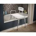 Carex Tub Transfer Bench with Height Adjustable Legs, Convertible for