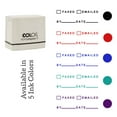 thumbnail image 7 of Printtoo Faxed Emailed Self Inking Rubber Stamp Pre-Inked Office Stamp- Home Office Business Stationery, 47 x 20 mm Blue, 7 of 7