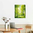 thumbnail image 2 of Shiartex Canvas Wall Art Picture 16x20in for Living Room Bedroom Thick Forest Print On Canvas 16x20in, 2 of 3