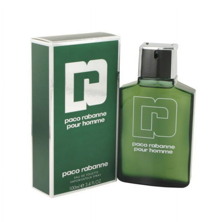 Paco Rabanne Pour Homme Eau de Toilette 3.4 oz / 100 ml Spray For