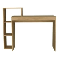 Pemberly Row Modern / Contemporary Desk Engineered Wood Light Oak