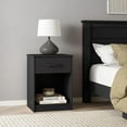 thumbnail image 5 of Mainstays Ardent Nightstand with 1 Drawer, Black, 5 of 17