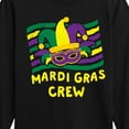 thumbnail image 3 of Instant Message - Mardi Gras Crew - Toddler & Youth Long Sleeve Graphic T-Shirt, 3 of 6