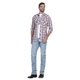 thumbnail image 4 of Camisa Vaquera Wrangler Hombre 20x A13 rosa 2XG, 4 of 5