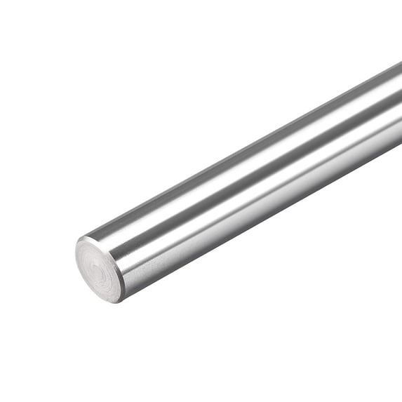 Linear Motion Rods,6mm x 300mm Case Hardened Chrome Plated Linear Motion Rod Shaft or 3D Printer, DIY, CNC - Metric h8 Tolerance
