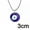 #2 Round, variant on Wholesale Lucky Devil Eye Pendant Necklace Choker Chain Women Jewellery Gift New-#2 Round