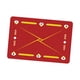 thumbnail image 1 of Tapete de entrenamiento de pasos de fútbol, tapete de entrenamiento de Control de pelota, tapete de entrenamiento de pies de fútbol antideslizante con rojo amarillo, 1 of 8