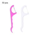 thumbnail image 2 of 25Pcs Disposable Oral Gum Teeth Clean Care Dental Flosser Plastic Tooth Picks, 2 of 7