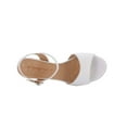 thumbnail image 3 of Walking Cradles Wc Lydia Women Strap Buckle Sandal In White Cashmere Leather, 3 of 5
