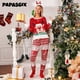 thumbnail image 2 of Conjunto de pijama de ciervo de Navidad, ropa de dormir familiar para mujeres, hombres y niños, estampado de Papá Noel, pantalones de manga larga, ropa navideña para el hogar, 2 of 4