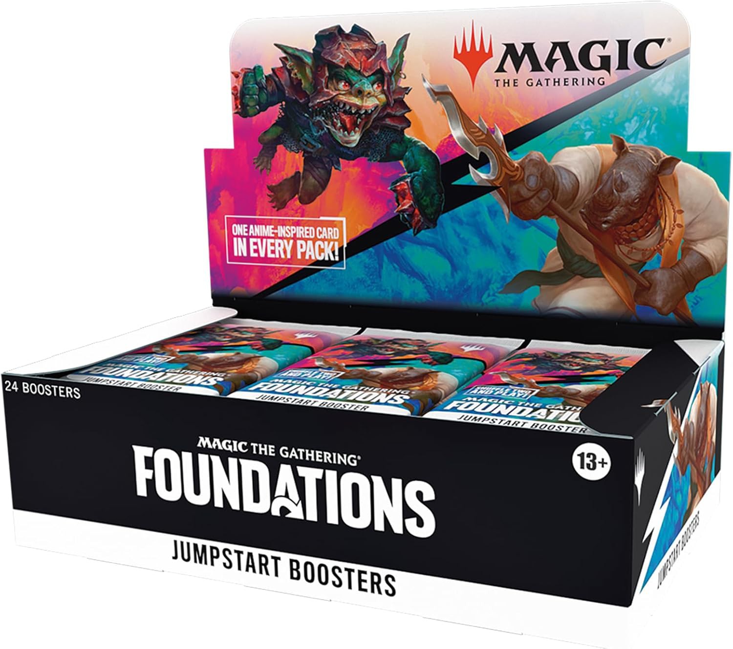 Magic: The Gathering Foundations Jumpstart Booster Box, 24 Packs