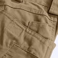 thumbnail image 6 of LISTHA Mens Tactical Shorts 11" Waterproof Hiking Fishing Breathable Quick Dry Cargo Short Shorts Regular Brown 3XL, 6 of 7