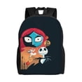 thumbnail image 1 of The Nightmare Before Christmas Backpack Laptop School Bag College Student Satchel Lightweight Basic BackpackFor A, 1 of 1