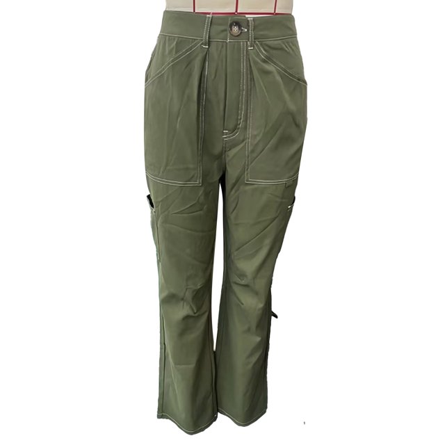 Pantalones de mujer, pantalones casuales de mujer, pantalones de moda, pantalones casuales, artesanía excepcional