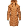 thumbnail image 5 of Marikoo Women's Winter Coat with Hood - Quilted, Long Puffer Jacket - Thigh-Length - Armasa, 5 of 9