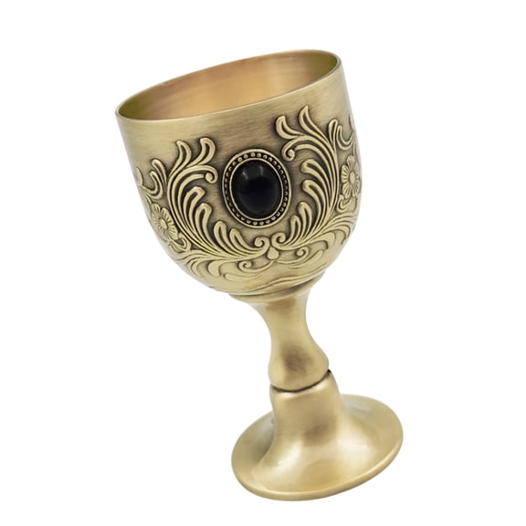 Embossed Shot Glass 50ml Miniature Drinking Cup Goblet for Home Liquor Tasting