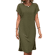 thumbnail image 3 of Vestido Midi de Verano para Mujer, Color Liso, con Abertura, Verde , Talla M, 3 of 9