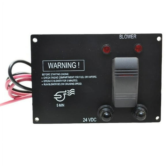 Boat Blower Switch Panel | W/ Breakers