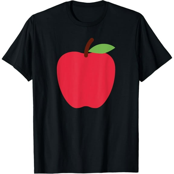 Red Apple T-Shirt men and women can wear, black, white, gifts