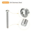 thumbnail image 4 of #2-56x1" Button Head Socket Cap Screws, 50 Pack 304 Stainless Steel Screws, 4 of 5